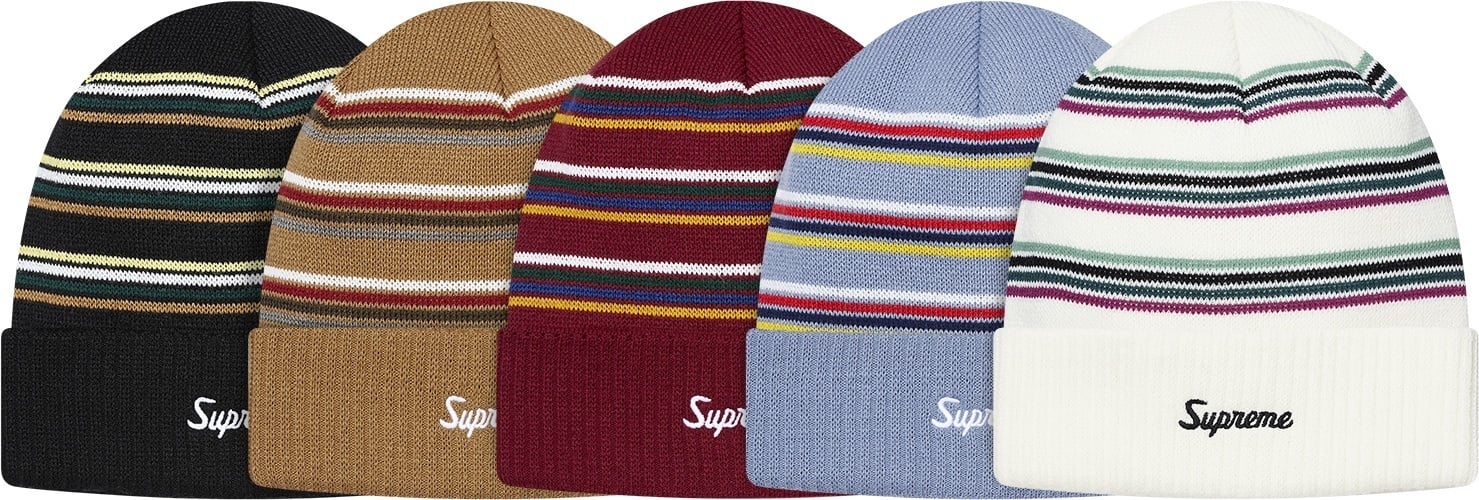 Multi Stripe Beanie